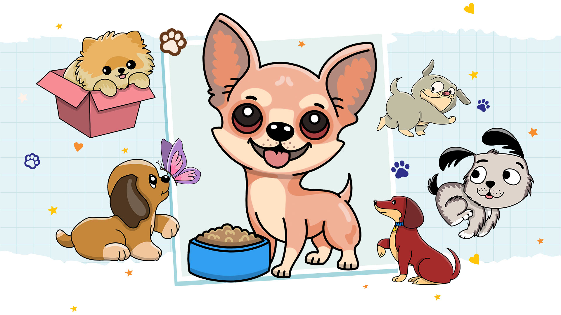 los 10 perros más populares para dibujar