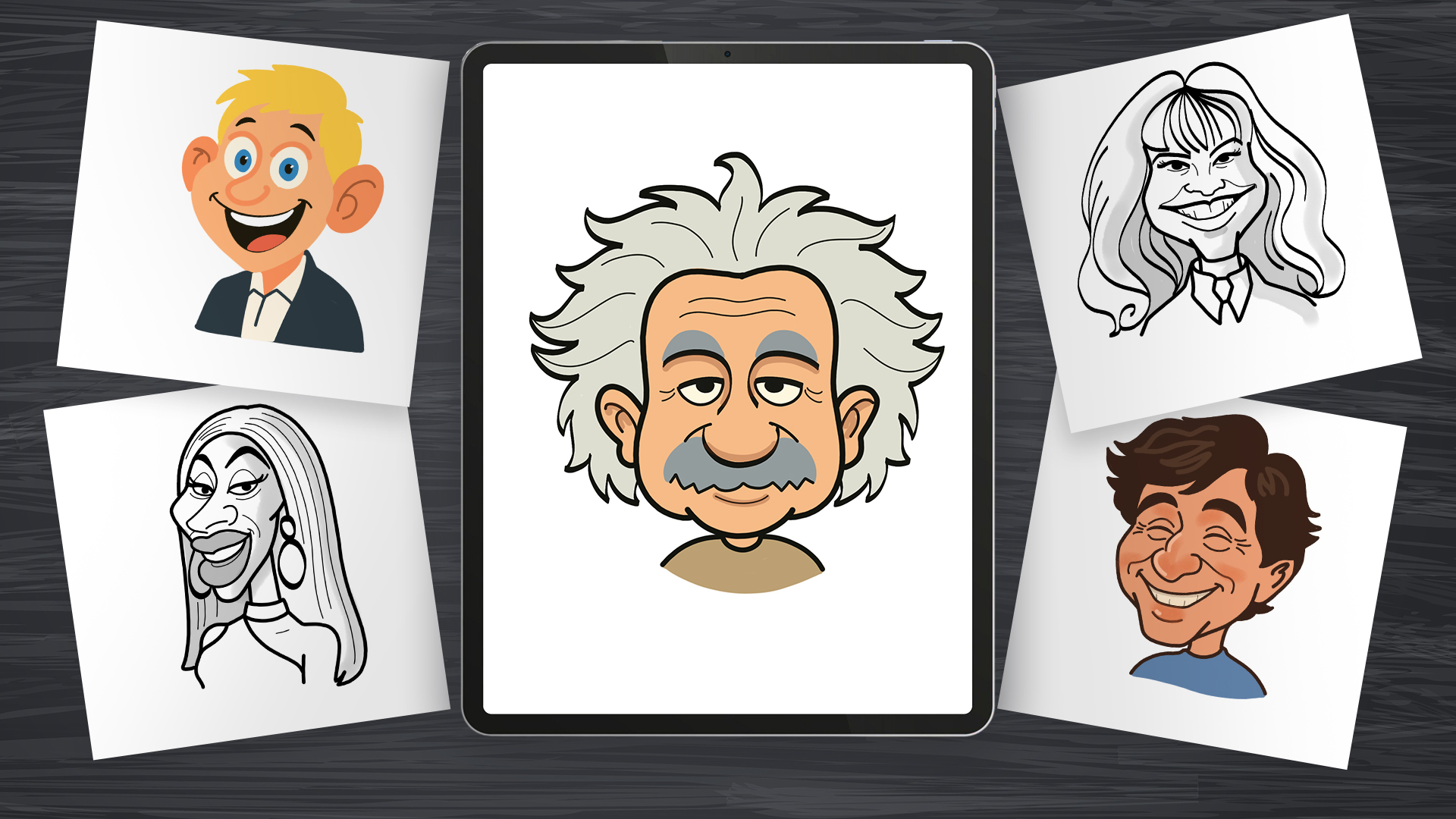 how to draw caricatures for beginners!